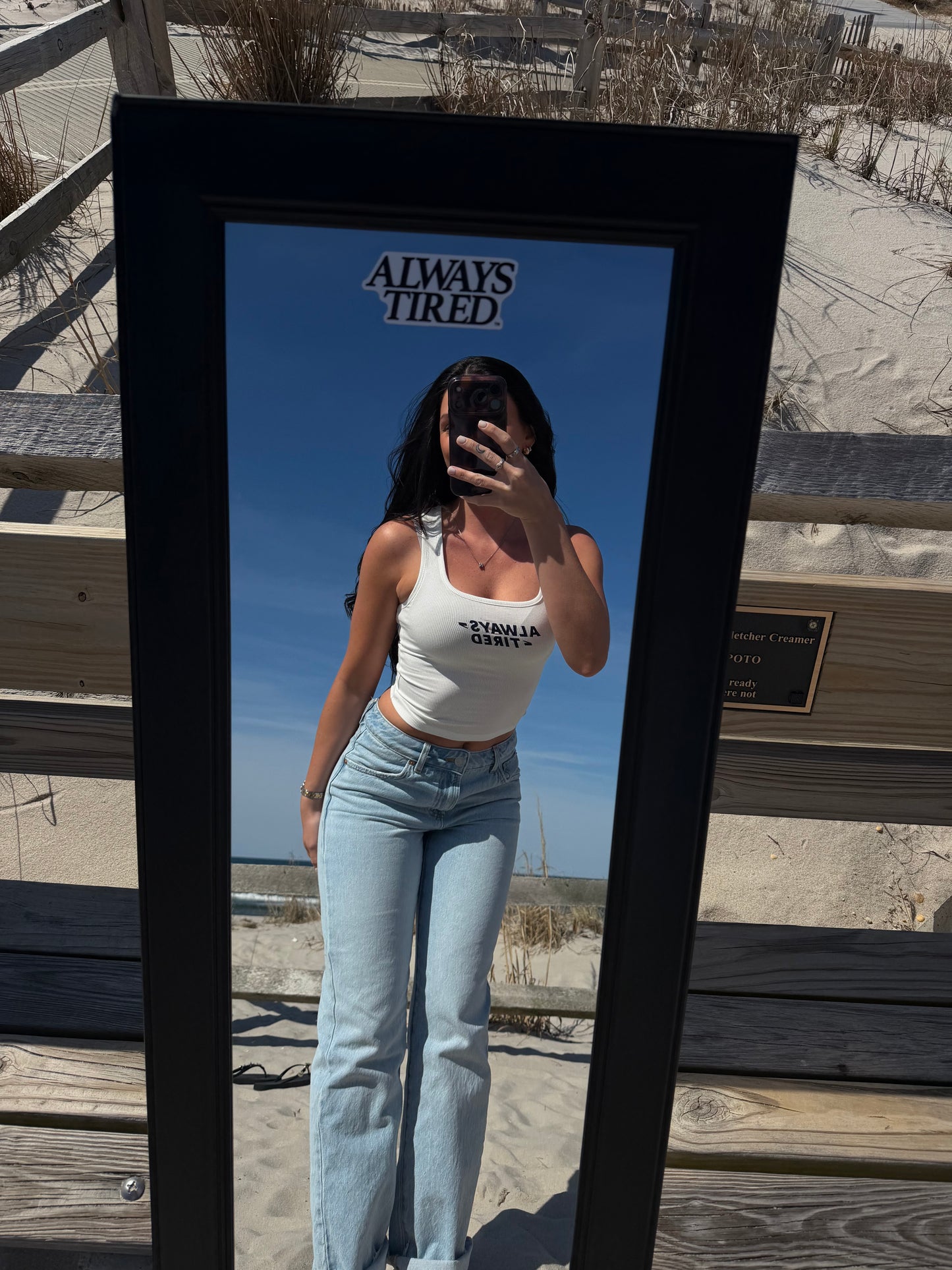 AT TANK TOP // WHITE