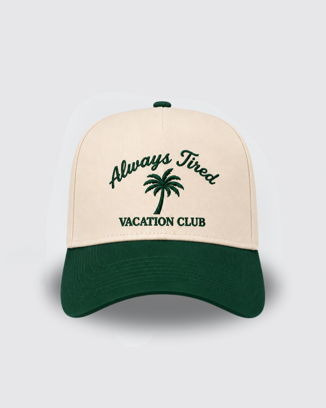 Vacation Club | Natural & Green Hat