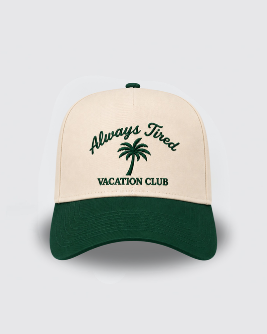 Vacation Club | Natural & Green Hat