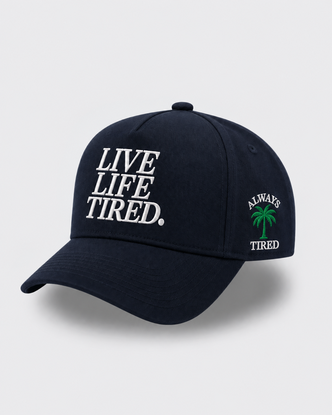 Live Life Tired | Navy Hat